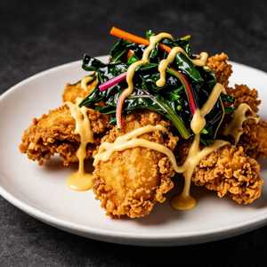 Fried Organic Chicken