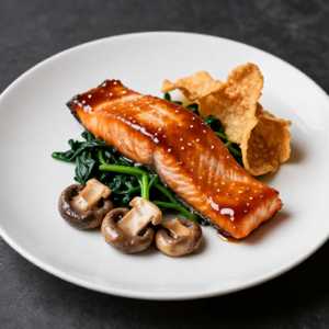 Pan Seared Teriyaki Salmon