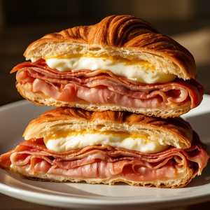 Mozzarella & Prosciutto Cornetto