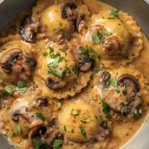 MUSHROOM RAVIOLI