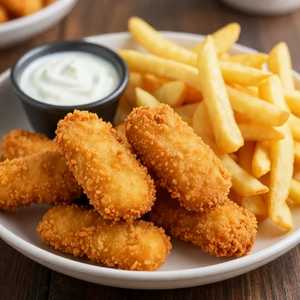 Chicken Fingers And French Fries