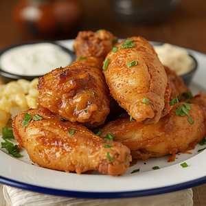 4 Pcs Whole Wing Dinner