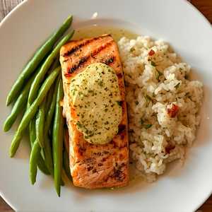 Fire Grilled Salmon