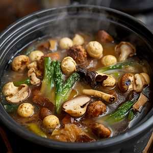 Mushroom Hot Pot
