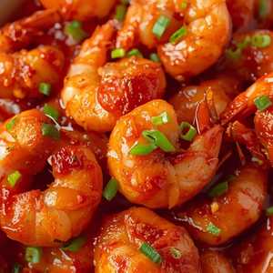 32 Spicy Shrimp 매운 양념 새우