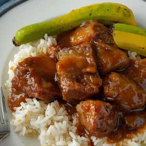 Stewed Rib Pork