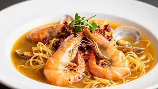 Seafood Fideos (Seasonal/Unverified)