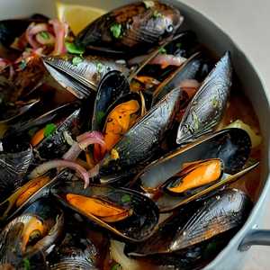 Mussels Escabeche