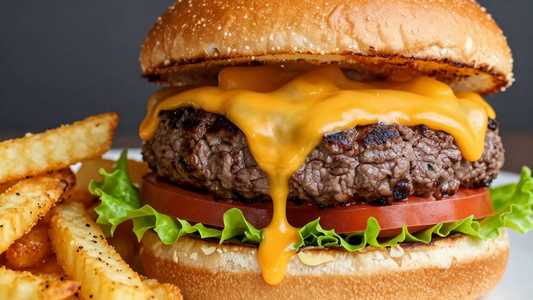 Grilled S.R.F. 1/2 LB American Wagyu Burger