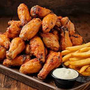 PERi-PERi Wing and Chips Platter