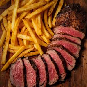 Shawarma-Spiced Steak Frites