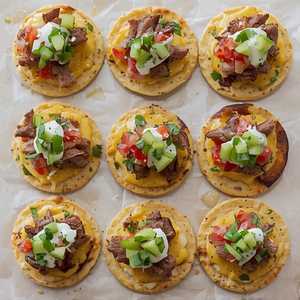 8 Piece Carne Asada Tostaditas