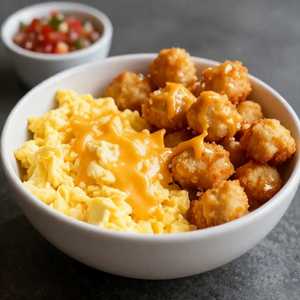 Hash Brown Scramble Bowl Meal