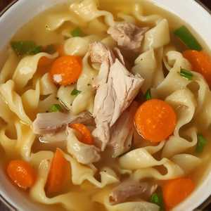 Chicken Soup with Noodles