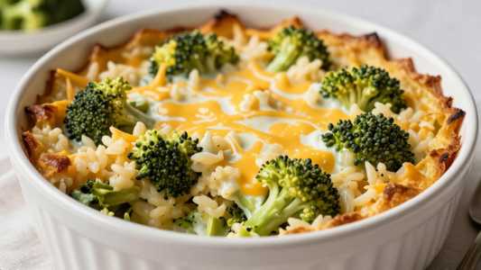 Broccoli Rice and Cheese