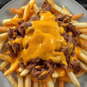 Smothered Philly Cheesesteak Fries