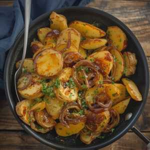 Potatoes Lyonnaise
