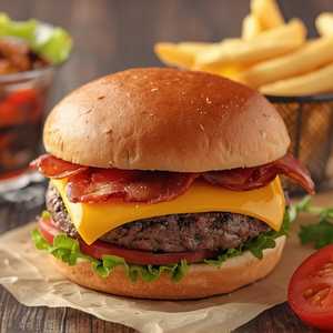 3 For Me - Bacon Cheeseburger