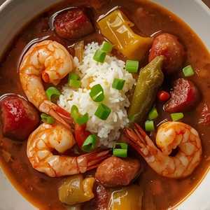 Mama Blue's Shrimp Gumbo