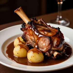 Roasted Iberian Pork Osobuco