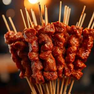 Spicy Beef Skewers