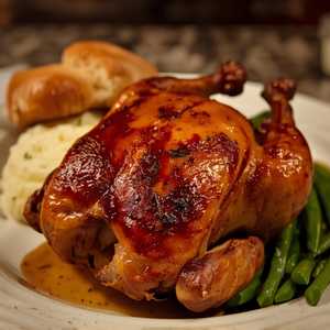Wood Smoked Cornish Hen