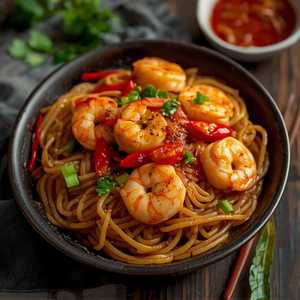 Szechuan Noodles (Shrimp)