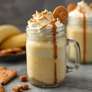 Salted Caramel Banana Pudding