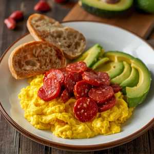 Chorizo Scramble