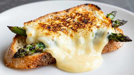 Grilled Asparagus Grilled Cheese