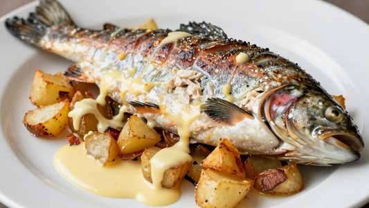 Crab Stuffed Carolina Rainbow Trout