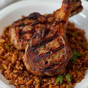 Cajun-Jerk Lamb Chops