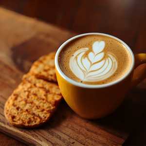 CAFE CON LECHE Y TOSTADA