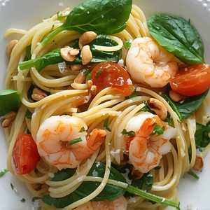 Shrimp Scampi Capellini