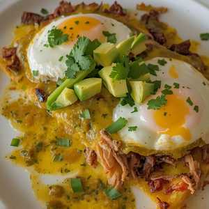 Pork Carnitas "Chilaquiles"*