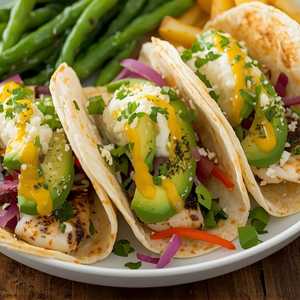 Mahi-Mahi or Shrimp Tacos
