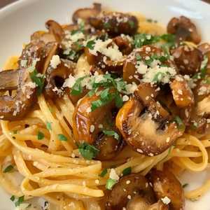 Shiitake Garlic Noodles