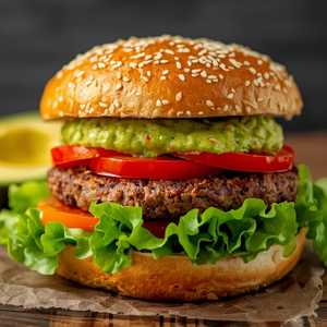 Veggie Guacamole Burger