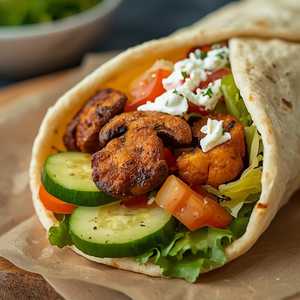 Fable Mushroom Gyro Wrap
