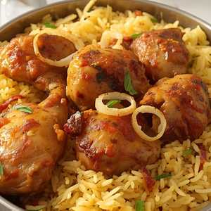 DUM CHICKEN BIRYANI*