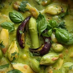 Green Curry With Beef