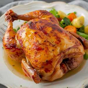 1/4 Roast Chicken Lunch