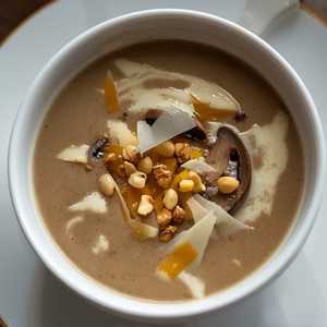 Cream of Wild Mushroom Soup