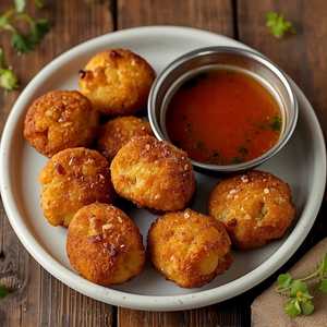 Crispy Pig Head Croquette