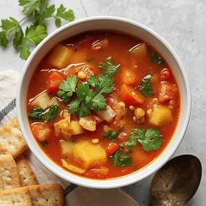 Bowl Of Minestrone Soup