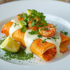 Seafood Enchiladas