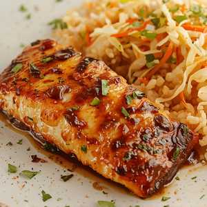 Miso-Glazed Seabass