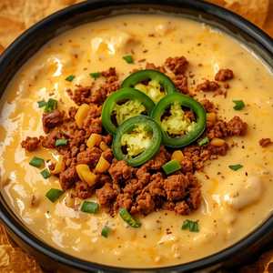 Jalapeño Beef Queso