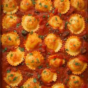 Jumbo Cheese Ravioli Tray (V)