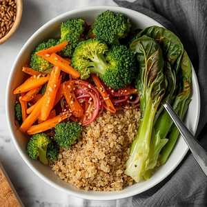 Teriyaki Quinoa Bowl